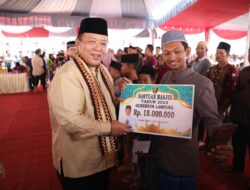 Gubernur Arinal bersama Ribuan Masyarakat Hadiri Pengajian Akbar Pemprov Lampung di Lampung Barat