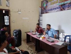 Ketua JMSI Pringsewu jadi Pemateri di Diklatsar Jurnalistik PD IWO