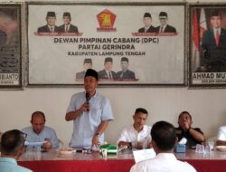 Rakor Perdana Badan Pemenangan Pemilu Pilpres 2024 dan Partai Gerindra Kabupaten Lampung Tengah