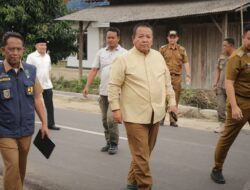 Gubernur Arinal Tinjau Perbaikan Jalan di Kabupaten Lampung Selatan