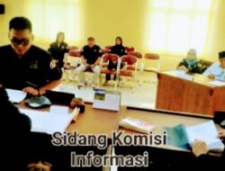 Sidang Komisi Informasi Lampung, Kominfotik Waykanan Absen