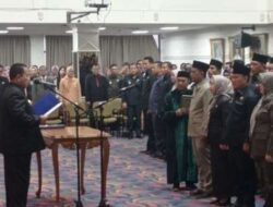 Gubernur Arinal Lantik 4 Pejabat Pimpinan Tinggi Pratama, 64 Pejabat Administrator dan 89 Pejabat Pengawas di Lingkungan Pemerintah Provinsi Lampung