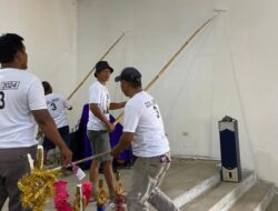 Terus Bergerak, GP Nusantara Dan Forum Silaturahmi Relawan Cat Rumah Ibadah Di Tuba Barat