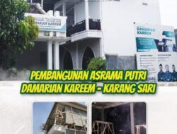 DAYA TAMPUNG ASRAMA PUTERI DAMARIAN KAREEM SUDAH TIDAK MEMADAI