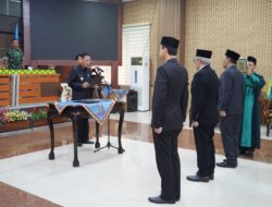 Pj Bupati Pringsewu Lantik 3 Pejabat Pimpinan Tinggi Pratama