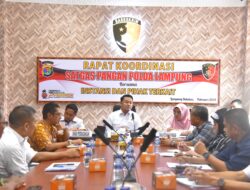 Satgas Pangan Polda Lampung Adakan Rakor: Antisipasi Bahan Pangan di Pasar
