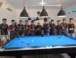 Peringati HPN dan Pemilu Damai, DPD AWPI Lampung Gelar Turnamen Billiar