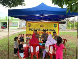 Polda Lampung Buka Posko Kesehatan bagi Korban Banjir