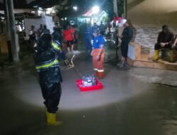 Walikota Bandar Lampung Meninjau Lokasi Banjir Malam Ini