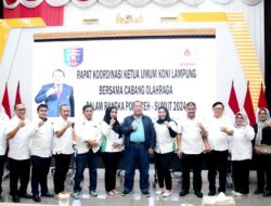 Arinal Pimpin Rakor KONI bersama Cabor PON XXI Aceh-Sumut 2024
