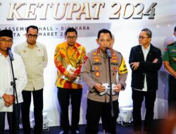 Rakor Ops Ketupat, Kapolri Persiapkan Mudik 2024 Aman-Lancar