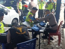 Pastikan Kondisi Tetap Prima, Biddokes Lakukan Pemeriksaan Terhadap Personil Operasi Keselamatan Krakatau 2024