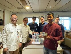 BI Layani Penukaran Uang  Di Kapal Penyeberangan Bakauheni Merak
