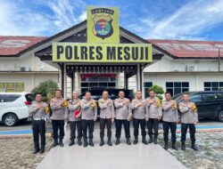Team Supervisi Mabes Polri Ke Polres Mesuji dalam Ops Ketupat Krakatau 2024