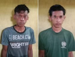 Tim Tekab 308 Polsek Seputih Mataram Tangkap Dua Pelaku Pencurian Mesin Pompa Air