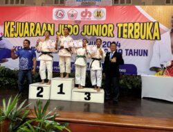 Atlet Junior Judo Mesuji Meraih Prestasi Di Kancah Nasional Judo Junior Yang Di Gelar Di TMII Jakarta