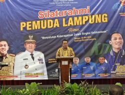 KNPI Gelar Silaturahmi Pemuda Lampung, Gubernur Arinal  Berkeyakinan Pemuda KNPI Dapat Menggapai Kesuksesan
