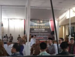 Walikota Bandar Lampung Bersama Ketua Bawaslu RI Resmikan Gedung Kantor Baru Bawaslu Kota Bandar Lampung