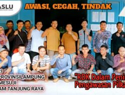 Masuki Awal Tahapan Penyelenggaraan Pilkada 2024, Panwascam Tanjung Raya Gelar RDK Tentang Penguatan Sistem Pengawasan