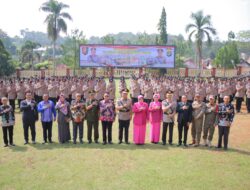 Sebanyak 156 Siswa Ditukba SPN Kemiling Polda Lampung Dilantik Menyandang Pangkat Brigadir Dua Polisi (Bripda)