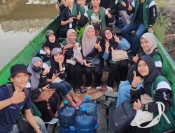 Sambut mahasiswa KKN, Camat Rawajitu Utara Pimpin Apel Penyambutan