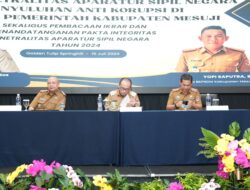 Pemerintah Kabupaten Mesuji melaksanakan Sosialisasi Netralitas ASN dan Penyuluhan Anti Korupsi