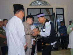 Febrizal Levi Sukmana Menyambut Kepulangan Jamaah Haji Asal Kabupaten Mesuji Tahun 2024