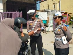 Operasi Patuh Krakatau 2024: Polda Lampung Beri 2.119 Penindakan Pelanggaran Lalu Lintas