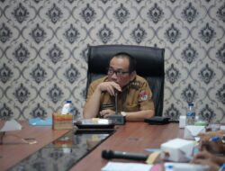 Penjabat Bupati Mesuji Melaksanakan Rapat Evaluasi Pendapatan Asli Daerah Semester I Tahun 2024