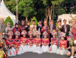 AWPI  dan Ormas, Bakesbangpol DKI Jakarta Hadiri Kirab Lepas Bendera Merah Putih dan Teks Proklamasi Menuju IKN