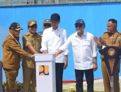 Presiden Jokowi Resmikan SPAM Kota Bandar Lampung