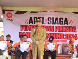 Apel Siaga Pemenangan Pilkada Bandar Lampung, Ahmad Mufti Salim Minta Kader PKS Total Berjuang Memenangkan Eva Dwiana-Deddy Amrullah