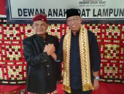 Hari Pertama Kampanye, RMD Silaturahmi di Dewan Anak Adat Lampung Selatan