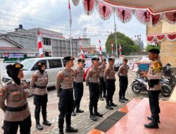 Jaga Kantor Bawaslu dan KPU, Satgas OMP Krakatau Pastikan Keamanan Pilkada 2024