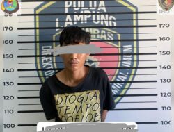 Polisi Tangkap Pencuri Besi Bantalan Tol di Bakauheni