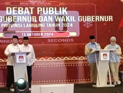 KPU Lampung Gelar ‘Debat Perdana’ Paslon Gubernur dan Wakil Gubernur Lampung
