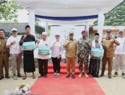 HUT Korps Marinir ke- 79, Pj. Gubernur Samsudin Bersama Jajaran Brigif 4 Mar/BS Golden Tulip Springhill Bandarlampung dan MNC Peduli Tanam 20 Ribu Bibit Mangrove di Marines Eco Park, Padang Cermin, Pesawaran