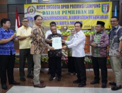 Pj Bupati Pringsewu Terima Kunjungan Reses Anggota DPRD Provinsi Lampung