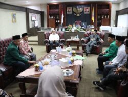 Pj. Gubernur Samsudin Sambut Baik Provinsi Lampung Sebagai Tuan Rumah Rakernas Mathla’ul Anwar yang Rencananya Dibuka Ketua MPR RI Ahmad Muzani di Asrama Haji Rajabasa, Bandarlampung