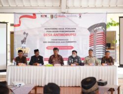 KPK RI Monitoring Hasil Penilaian Perluasan Percontohan Desa Anti Korupsi di Pringsewu