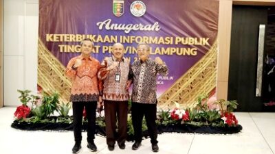 Malam Anugerah Keterbukaan Informasi Publik (KI Award) Tingkat Provinsi Lampung Tahun 2024