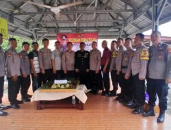 Ada Pertemuan Pasti Ada Perpisahan : Kapolsek Palas AKP Andy Yunara Lepas Iptu Subakat Yang Purna Tugas