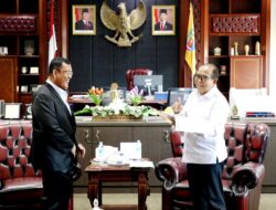 Pj. Gubernur Samsudin Terima Kunjungan Komite Advokasi Daerah Anti Korupsi Provinsi Lampung
