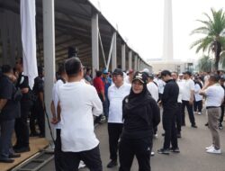 Wali Kota dan Wakil Wali Kota Bandar Lampung Terpilih Jalani Gladi Bersih di Monas