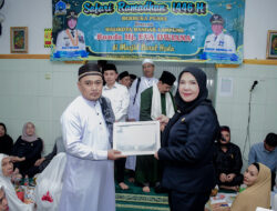 Wali Kota Eva Dwiana Bantu Rp200 Juta Pembangunan Masjid Nurul Huda Kedaung