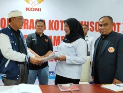 Wali Kota Bandar Lampung Eva Dwiana Kembali Pimpin KONI Secara Aklamasi
