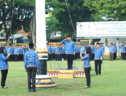 Apel Rutin 17 April 2025: Sekda Lampung Utara Tekankan Disiplin dan Komitmen ASN