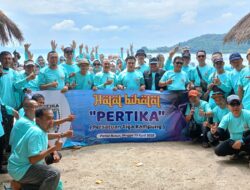 Meriah! Keluarga Besar Pertika Way Kanan Halal bi Halal di Pantai Mutun, “Persaudaraan hingga Akhir”