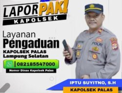 Polsek Palas Luncurkan Program “Lapor Pak Kapolsek” untuk Tingkatkan Pelayanan Publik