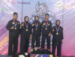 Atlit Pencak Silat DPC Kesti TTKKDH Lampung Selatan Raih 4 Mendali Emas dan 1 perak di Kelas F Remaja pada Kejurda Banten Student Champion